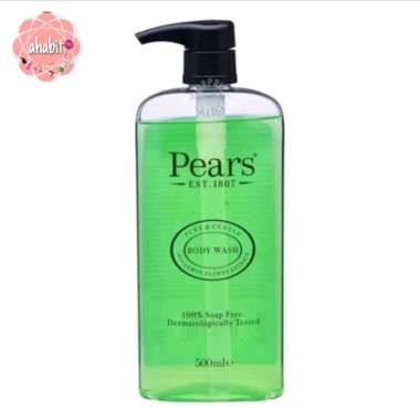 PEARS Body Wash LEMON FLOWER EXTRACT-500ml Botol HIJAU Sabun Mandi Cair