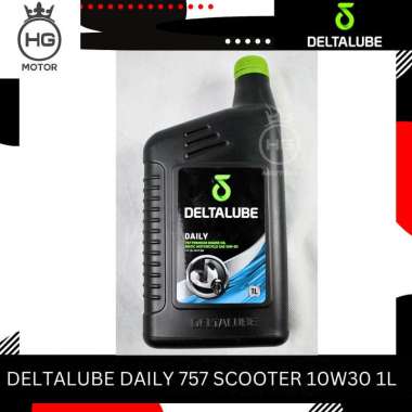 Oli Mesin Deltalube Daily 757 10W30 Motor Matic Scooter 1 L