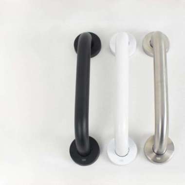 1 Set Pull Handle Stainless Tarikan Pintu Garasi Aluminium Kayu Weldom Putih