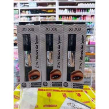 Xi Xiu Mascara 2 in 1 hitam