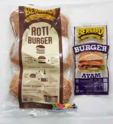 Paket Burger Bernardi + Bernardi Burger Daging Ayam