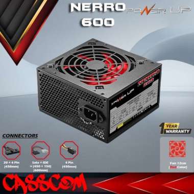 3Power Up Nerro 600 Power Supply