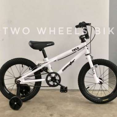 Sepeda bmx anak 16 inc senator thor usia 4-7 tahun ke atas rem u break new PUTIH