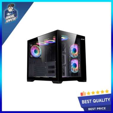 CASING PC ENLIGHT FP MAX Z3 BLACK INCLUDED 3 FAN RGB