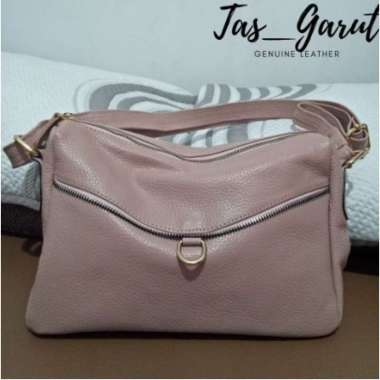 MIVASO [Size M] Tas Papirut Kulit Garut SDL062 kuning kunyit