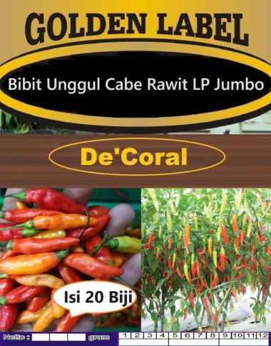 Bibit Unggul Cabe Rawit LP Jumbo | Biji Bibit Cabe Rawit LP Jumbo