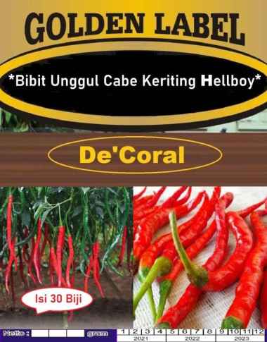 Bibit Unggul Cabe Keriting Hellboy| Benih Cabe Keriting Hellboy |Cabai