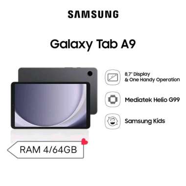 SAMSUNG GALAXY TAB A9 RAM 4/64GB NEW 2023 RESMI 12BULAN