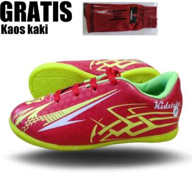Sepatu Futsal Anak Laki Laki Usia 2 -10 Tahun PAUD TK SD SMP Kelas 1 2 3 4 5 6 7 8 9 0 Tahun-KIDZTUB