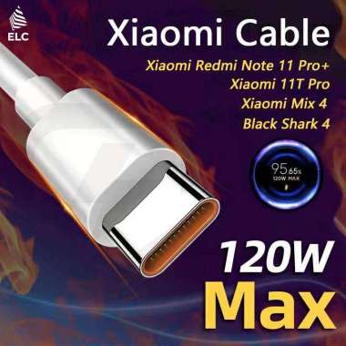 Kabel Data Super Charge Mi Turbo Charge 5A 6A 66W 120W Type C Xiaomi 5A Turbo Charge