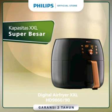 PHILIPS HD9860 Smart Air Fryer XXL 1.4 Kg 7.3 Liter HD 9860