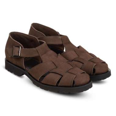 KAI FISHERMAN SANDAL BROWN 44