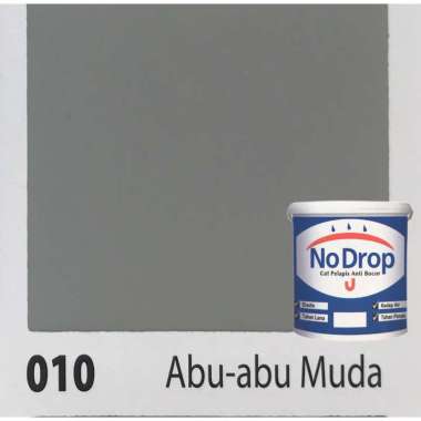 Cat Pelapis Anti Bocor No Drop 1 kg Abu-abu Muda 010