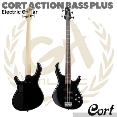 CORT ACTION BASS PLUS Electric | Listrik Elektrik Black