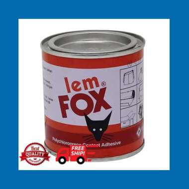 LEM FOX KUNING 70 GR / LEM KARPET SENDAL KULIT KAYU HPL KARET