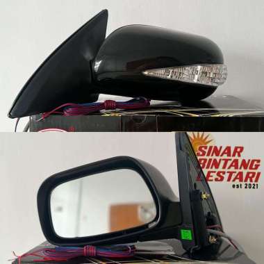 Kaca Spion Avanza VVTI ( thn 2007 - 2011) + Lamp Electric Hitam Emgi Kanan