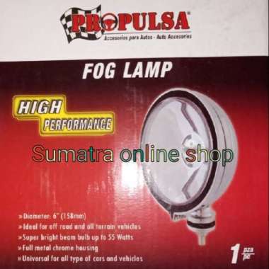 Fog lamp atau lampu kabut (propulsa) 6 inci kuning