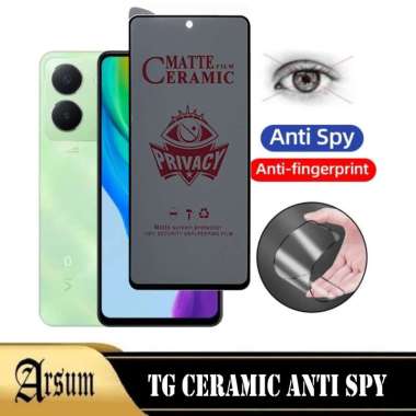 Anti Gores Layar VIVO Y27S NFC Ceramic Spy Anti Privacy Terbaru Ponsel VIVO Y27S