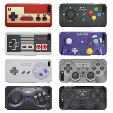 Custom Case Game Controller PS1 PS2 SNES SEGA Jadul Nostalgia Collection glasscase ps1