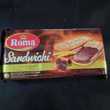 roma sandwich coklat