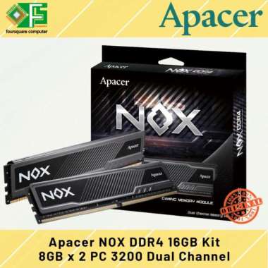 Ram DDR4 16GB ( 8GB x 2) PC 3200 Apacer Nox Memory Gaming