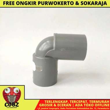1 1/2 INCH / RUCIKA AW KNEE KENI SAMBUNGAN PIPA L ELBOW