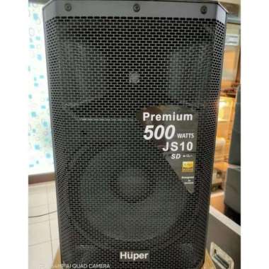 100% Produk Ori The Best Speaker Aktif Huper Js-10 Js 10 Original 500 Watt Usb 500W Multicolor
