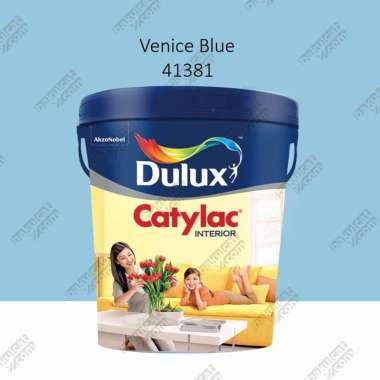 Cat Dinding Dulux Catylac Interior Netto 5 kg - Venice Blue 41381