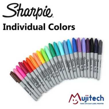 SHARPIE FINE POINT MARKER SPIDOL PERMANENT Hitam