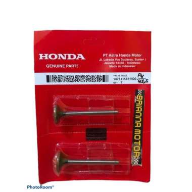 KLEP IN BEAT FI ESP ORI HONDA 14711 K81 N00