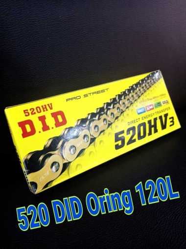 RAntai DID 520 120L Ninja 250 Z250 R25 MT25 ER6 Bukan Rantai RK