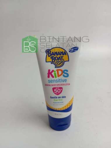 BANANA BOAT KIDS SENSITIVE SUNSCREEN LOTION SPF 50+/90ml