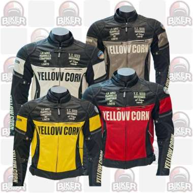 Jaket Yellow Corn SJ-2312 Black Yellow XXXL