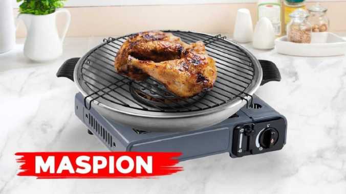 Maspion Fancy Grill 33 Cm Alat Panggang Roaster Panggangan