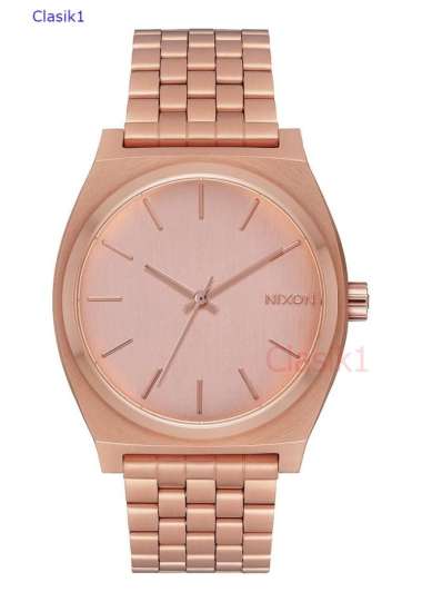 JAM TANGAN WANITA ANALOG NIXON A045897 TIME TELLER ALL ROSEGOLD Garansi Resmi 2 Tahun