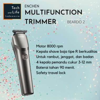 Alat Cukur Elektrik Kumis Jenggot Badan Rambut Shaver Trimmer Multifun