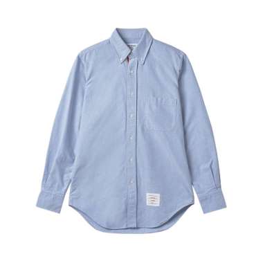 Thom Browne Chest Pocket Oxford Shirt Light Blue Blue 2