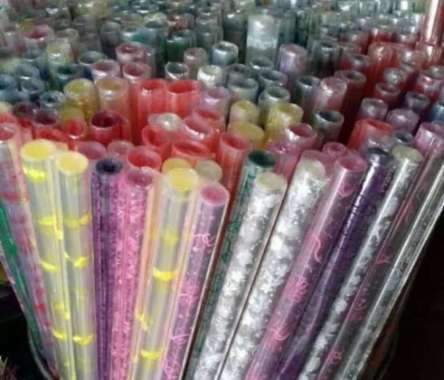 Plastik Parcel Motif Polos Polos