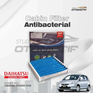 Cabin Filter AC Jazz Gd3 2004-2007 Carbon Antibacterial Daihatsu PD60
