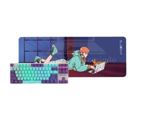 KEYBOARD GAMING REXUS KEYBOARD REXUS AYAKA BUNDLING MOUSEPAD AYAKA TKL
