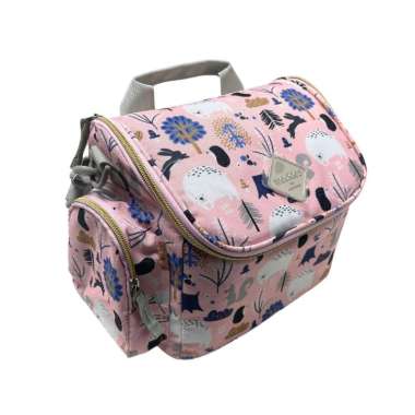 Freckles Cooler Bag Forest Pink - Tas penyimpanan asi