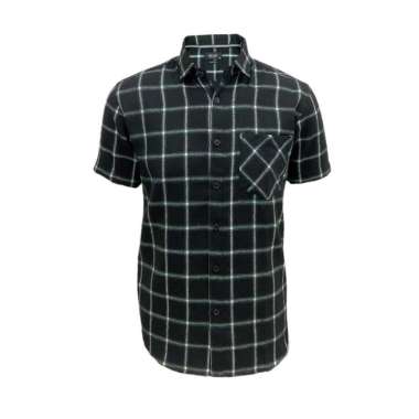 Redcliff Kemeja Pria Flanel Pendek Hijau 6BK0628J XL