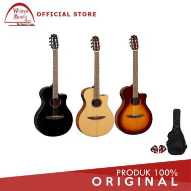 Yamaha NTX1 Gitar Akustik Elektrik NTX 1 / NTX-1 (Tersedia 3 Warna) + SOFTCASE & 2PICK BLACK