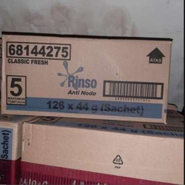 Rinso Bubuk Renceng Anti Noda Rinso 1000 Dus / Karton