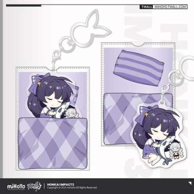 Raiden Mei Good Night St. Freya Acrylic Key Chain - Honkai Impact