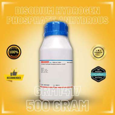 Disodium Hydrogen Phosphate Anhydrous, Hi-AR | Na2HPO4, 500 gram