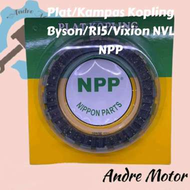 Plat Kampas Kopling Byson/R15/Vixion NVL Merk NPP Kualitas Original