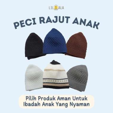 Peci Rajut Tebal Anak Nanas Elastis Oleh Oleh Haji Kopiah Rajut Peci Putih Peci Hitam Peci Coklat Pe