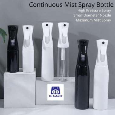 Botol Semprot Mist Spray Embun Tanaman Disinfektan Wajah Otomatis Hitam - 200 ML
