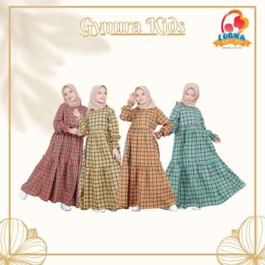 Gynura Home Dress Anak-Moms By Raggakids - Gamis Anak Gynura - Rok Panjang Bordir Anak Gynura Gamis 